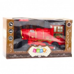 Classic Electric Locomotive Lights Sounds Red