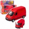 Delivery Truck Metal Red 1:32 Lights Sounds