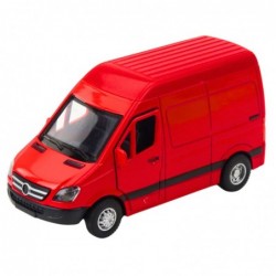 Delivery Truck Metal Red 1:32 Lights Sounds