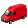 Delivery Truck Metal Red 1:32 Lights Sounds