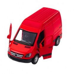 Delivery Truck Metal Red 1:32 Lights Sounds