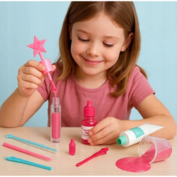 Science & Play Lip Balm and Lip Gloss Cosmetic Kit Clementoni 50253