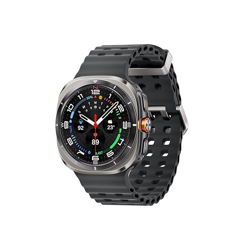 Samsung Galaxy Watch Ultra 3.81 cm (1.5") AMOLED 47 mm Digital 480 x 480 pixels Touchscreen 4G Silver, Titanium Wi-Fi