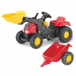 Rolly Toys rollyKid Pedal tractor with bucket and trailer 2-5 Years