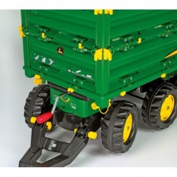 Rolly Toys Trailer Tipper Rolly Multi John Deere 3 axle