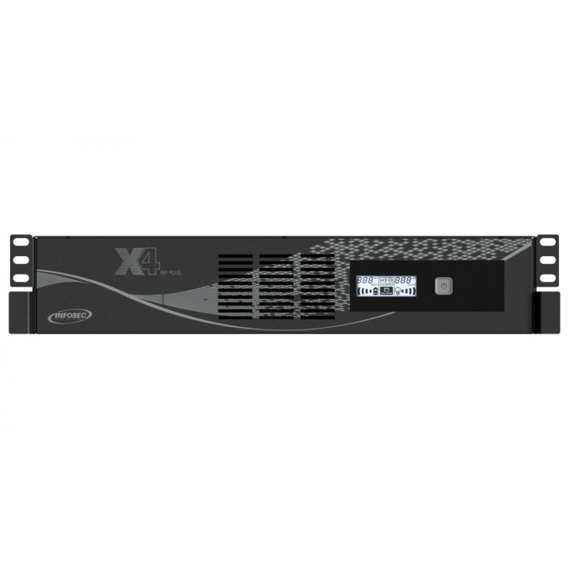 Infosec X4 2000 RM Plus uninterruptible power supply (UPS) Line-Interactive 2 kVA 1200 W 10 AC outlet(s)