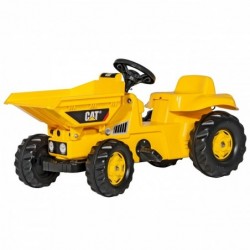 Rolly Toys rollyKid Dumper pedal tractor licensed by Caterpillar