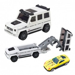 Off-Road Car Metal Hidden Car Light Sound White Blue