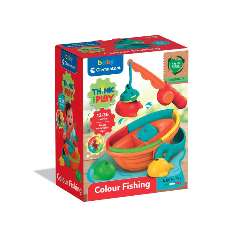 Fishing Rod Toy with Boat and Fish Clementoni 17581