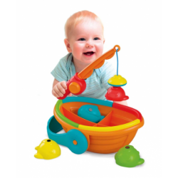 Fishing Rod Toy with Boat and Fish Clementoni 17581