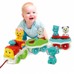 Interactive Animal Train Polish language Clementoni 50802