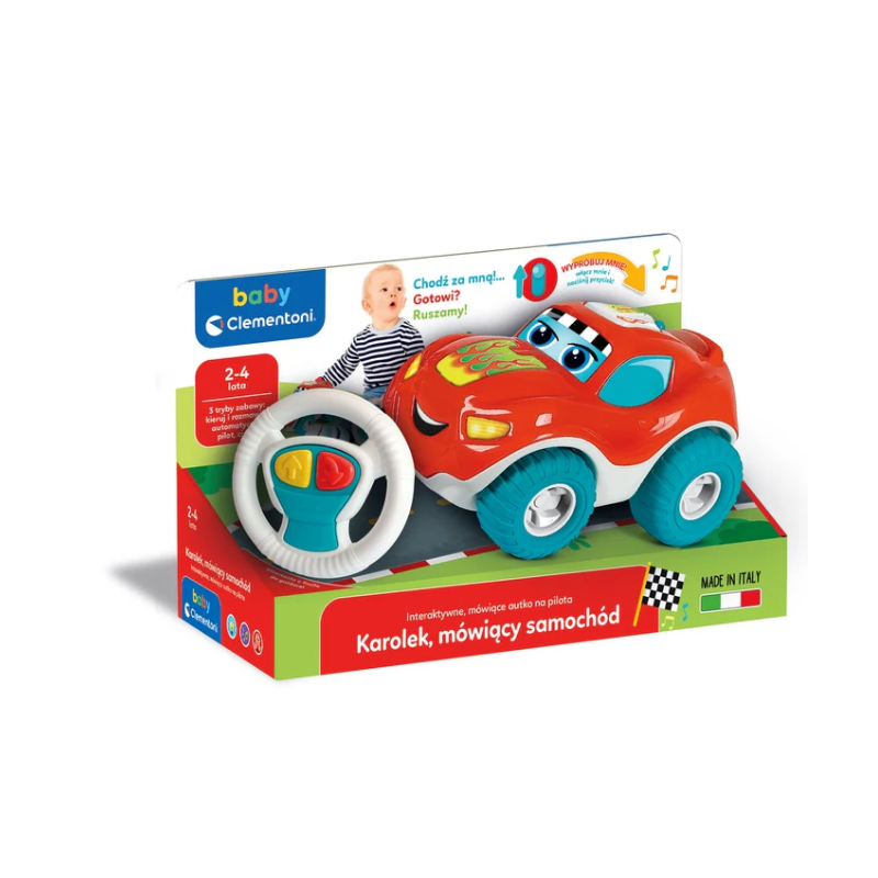 Remote-Controlled Talking Karolek Polish Language Clementoni 50803
