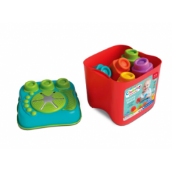 Clemmy Sensory Basket Shape Sorter with Blocks Clementoni 17807