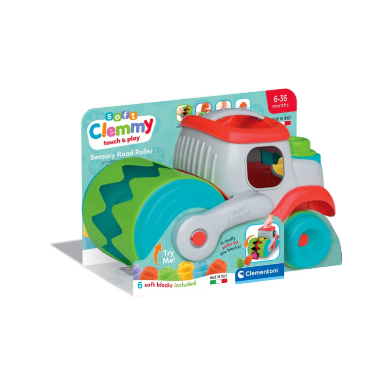 Clemmy Sensory Roller Shape Sorter Clementoni 17495