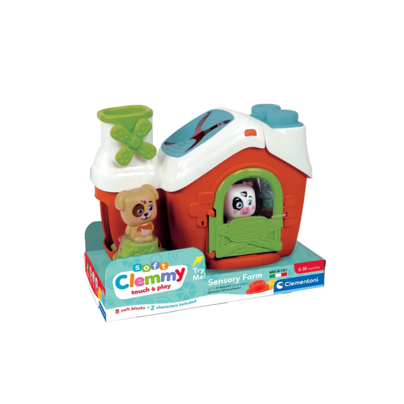 Clemmy Sensory Farm Sorter  Dog & Cow Clementoni 17993