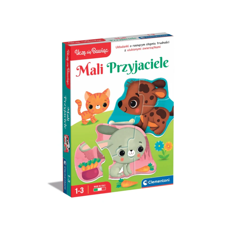 Puzzle Little Animal Friends Farm Polish Language Clementoni 50761