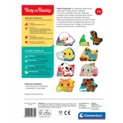 Puzzle Little Animal Friends Farm Polish Language Clementoni 50761