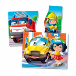 Educational Game Vehicles and Professions Polish Language Clementoni 50765