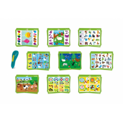 Talking Pen 500 Questions: Animals Play and Learn Polish Language Clementoni 50781