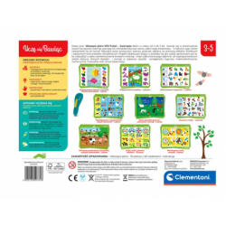 Talking Pen 500 Questions: Animals Play and Learn Polish Language Clementoni 50781