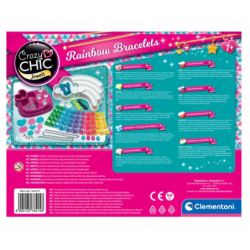 Crazy Chic Colourful Bracelet Bead Set Clementoni 78415