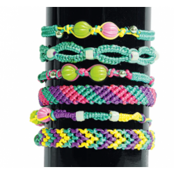 Crazy Chic Bracelet Studio: Friendship Bracelet Mania Clementoni 18857
