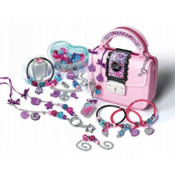 Crazy Chic DIY Set: Crazy Handbag with Beads & Bracelets Clementoni 17651