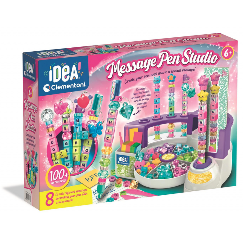 Idea Art Message Pen Factory with Letters Clementoni 18211