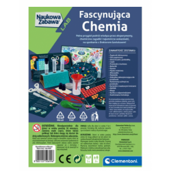 Scientific Fun Fascinating Chemistry Experiments Kit Clementoni 50699