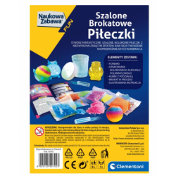 Scientific Fun Mini Lab: Crazy Glitter Balls Clementoni 50702