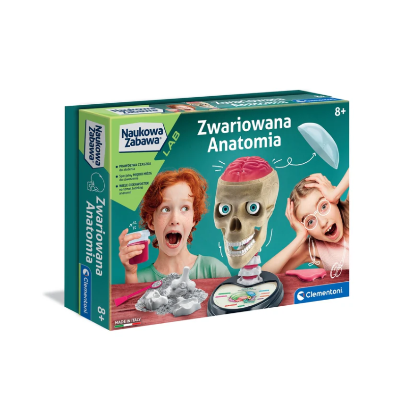 Scientific Fun Crazy Anatomy Kit Clementoni 50697
