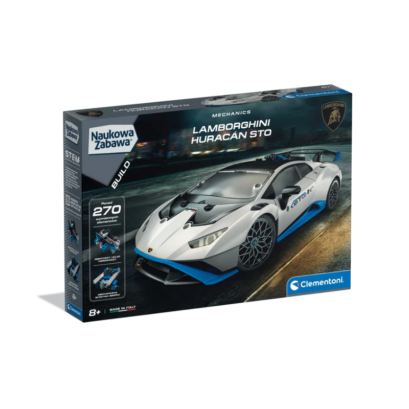 Scientific Fun Mechanics Laboratory: Lamborghini Huracán STO Clementoni 50917