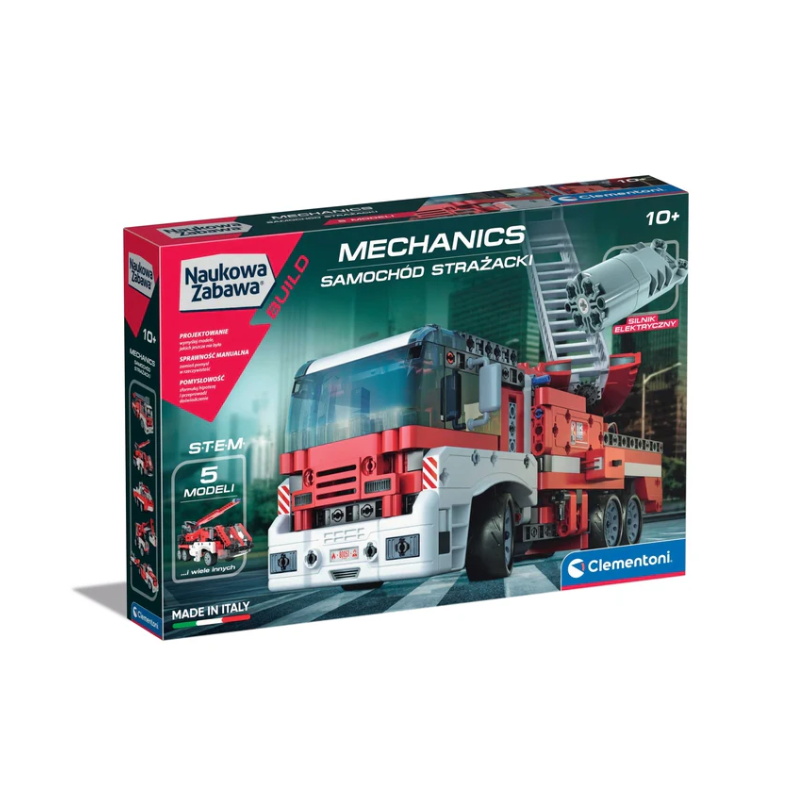 Scientific Fun Mechanics Laboratory: Fire Truck Clementoni 50728