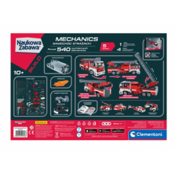 Scientific Fun Mechanics Laboratory: Fire Truck Clementoni 50728