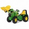 John Deere'i pedaalitraktor X-Trac Premium Kopp Vaiksed rattad Rolly mänguasjad