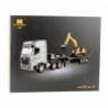 Truck With Trailer Remote Control Excavator RC Lights Sound Huina 1:18