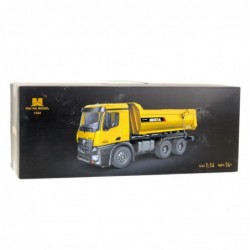 RC Huina Dump Truck with Lights and Sounds Yellow 1:14