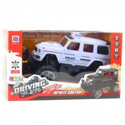 RC Police Off-Road Vehicle White 1:12