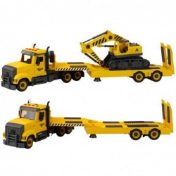 DIY Tow Truck Turning Crawler Excavator Lights Sounds