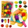 Fruit Vegetable Chopping Board Knife Set Educational Accessories For Children