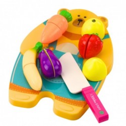 Fruit Vegetable Chopping Board Knife Set Educational Accessories For Children