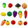 Fruit Vegetable Chopping Board Knife Set Educational Accessories For Children