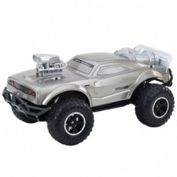 Large Remote Controlled Off-Road Sports Car RC Silver 1:8