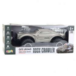 Large Remote Controlled Off-Road Sports Car RC Silver 1:8