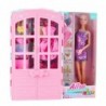 Doll Set with Wardrobe Accessories Clothes Fashion Dress Up for Girls