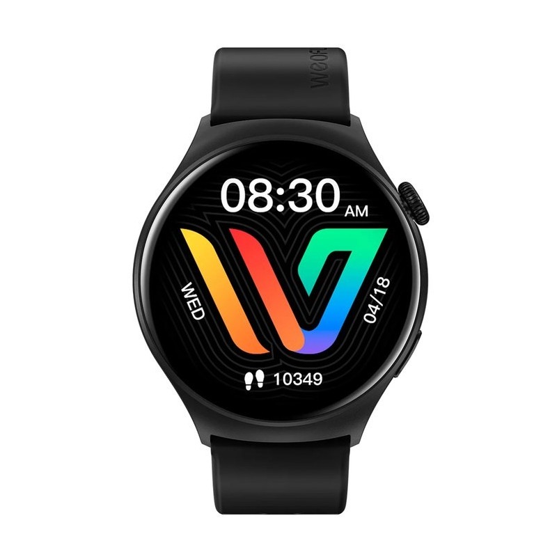 Weofly Curve Smartwatch - Multifunction Watch Bluetooth 5.3 Black