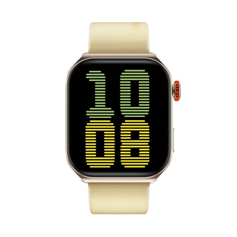 Weofly Edge 2 Smartwatch - Multifunction Watch Bluetooth BT5.3 Gold