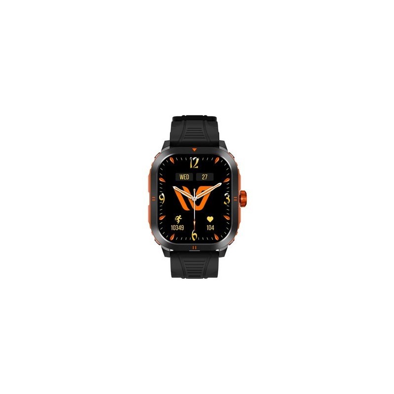 Weofly Pioneer Smartwatch - Multifunction Watch Bluetooth 5.3 Orange