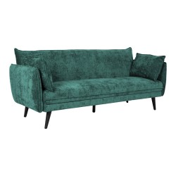 Sofa bed NOELLA 3-seater, green