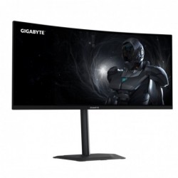 GIGABYTE G34WQC2 34” WQHD Curved Gaming Monitor - 3440 x 1440, 1500R, 200Hz, 1ms, 450 cd/m2, AMD FreeSync Premium,